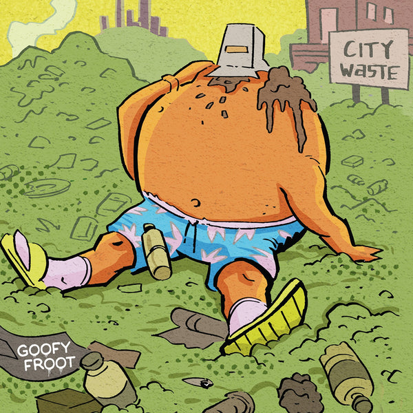 Oafish Orange - Art Print - Goofy Froot