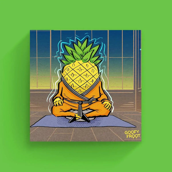 Poised Pineapple - Art Print - Goofy Froot
