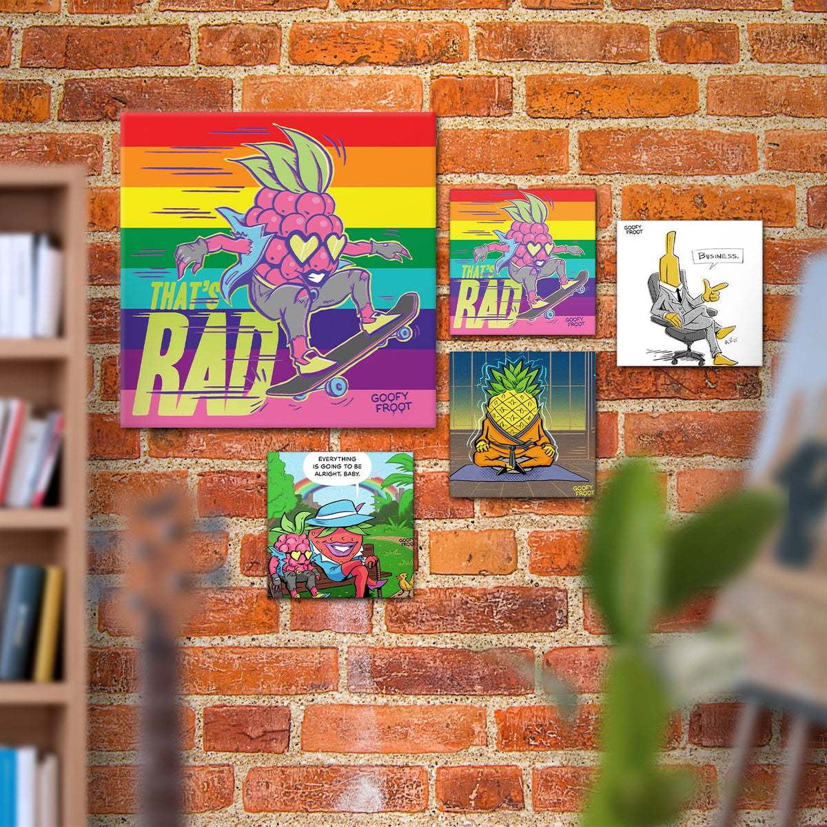 Rad Razzbery - Art Print – Goofy Froot