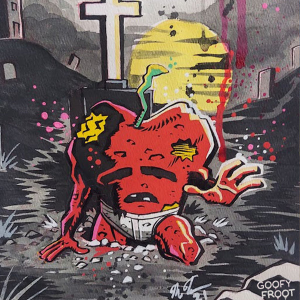 Rotten Froot - Dr. Herman Vonn Appel - Art Print - Goofy Froot
