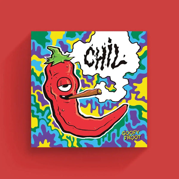 Chil Pepper Drips - Art Print - Goofy Froot