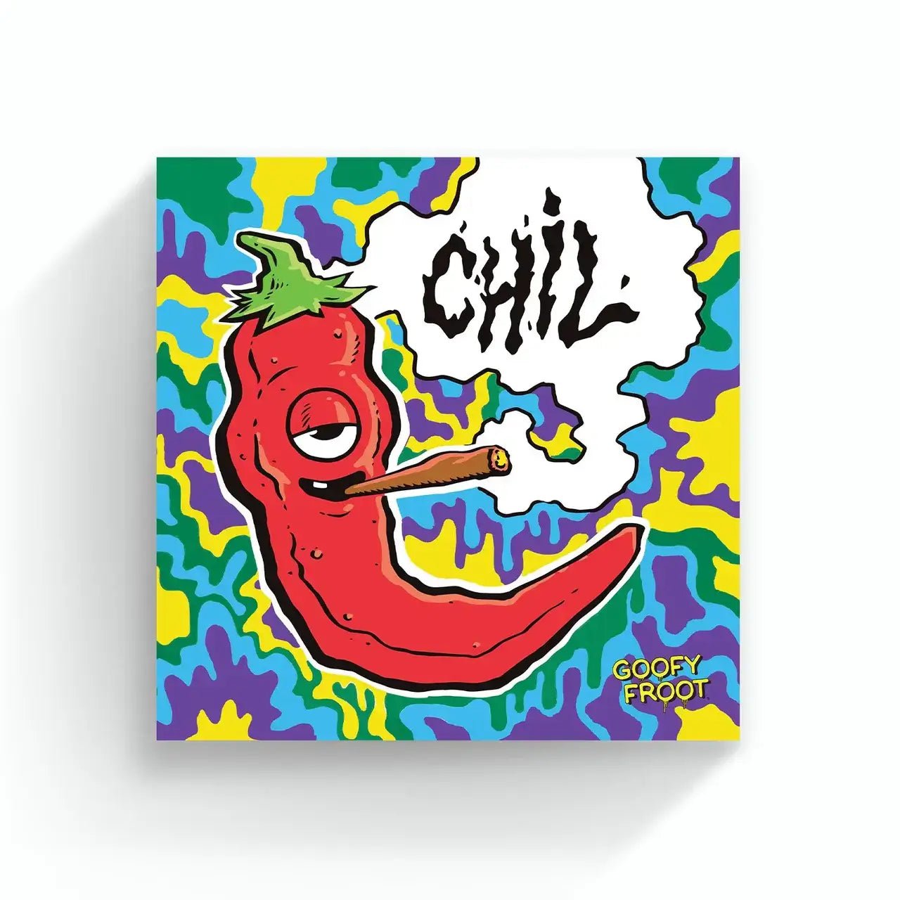 Chil Pepper Drips - Art Print - Goofy Froot