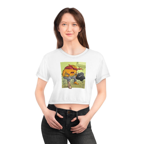 Kumquat Cropped Tee - Goofy Froot