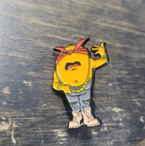 Kumquat Enamel Pin - Goofy Froot