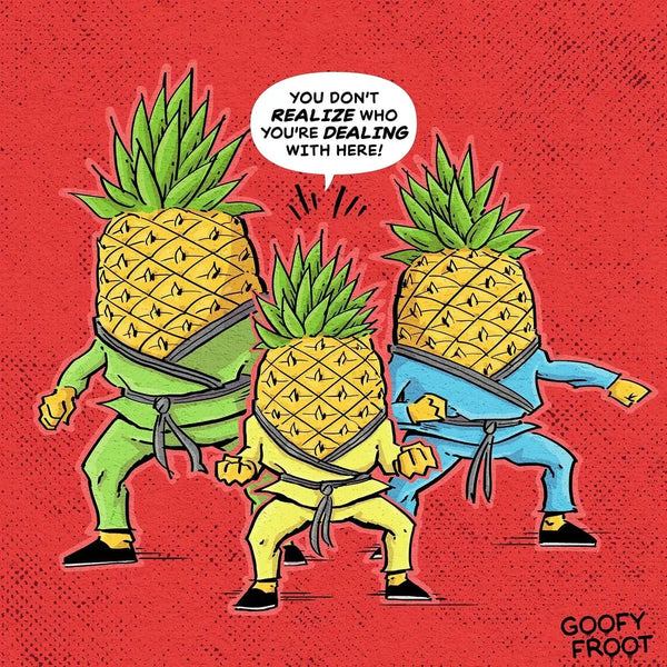 Pineapple Apprentices - Art Print - Goofy Froot