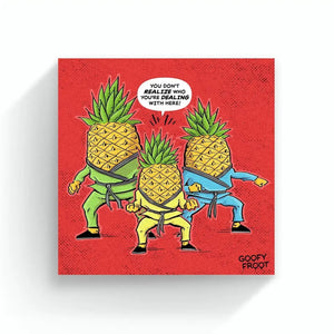 Pineapple Apprentices - Art Print - Goofy Froot