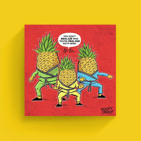 Pineapple Apprentices - Art Print - Goofy Froot