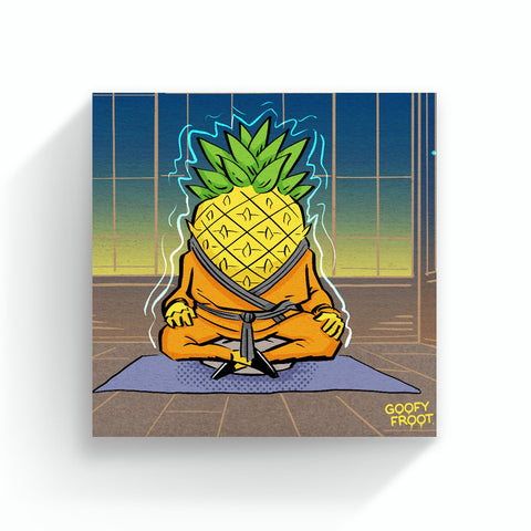 Poised Pineapple - Art Print - Goofy Froot