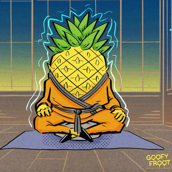 Poised Pineapple - Art Print - Goofy Froot