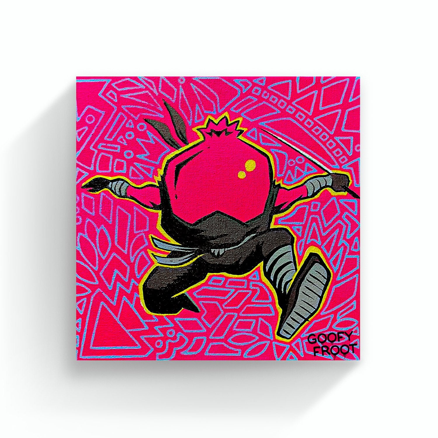 Pomegranate Ninja - Art Print - Goofy Froot