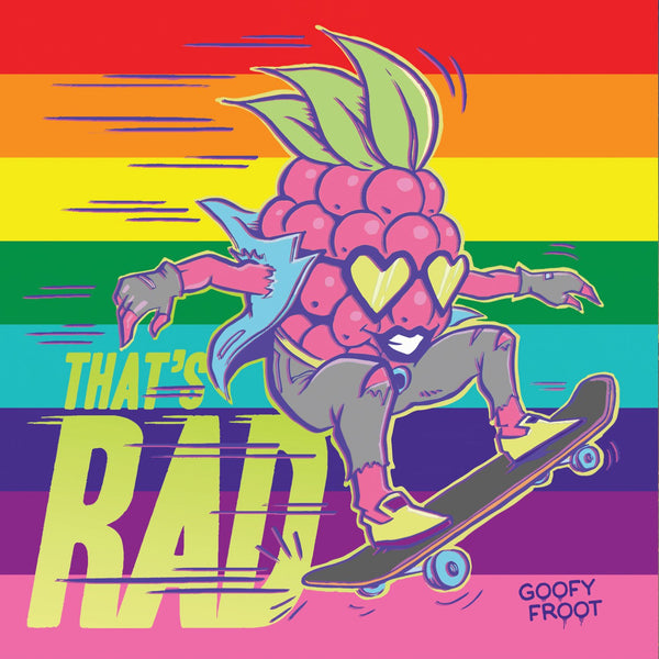 Rad Razzbery - Art Print - Goofy Froot