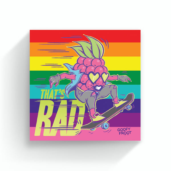 Rad Razzbery - Art Print - Goofy Froot