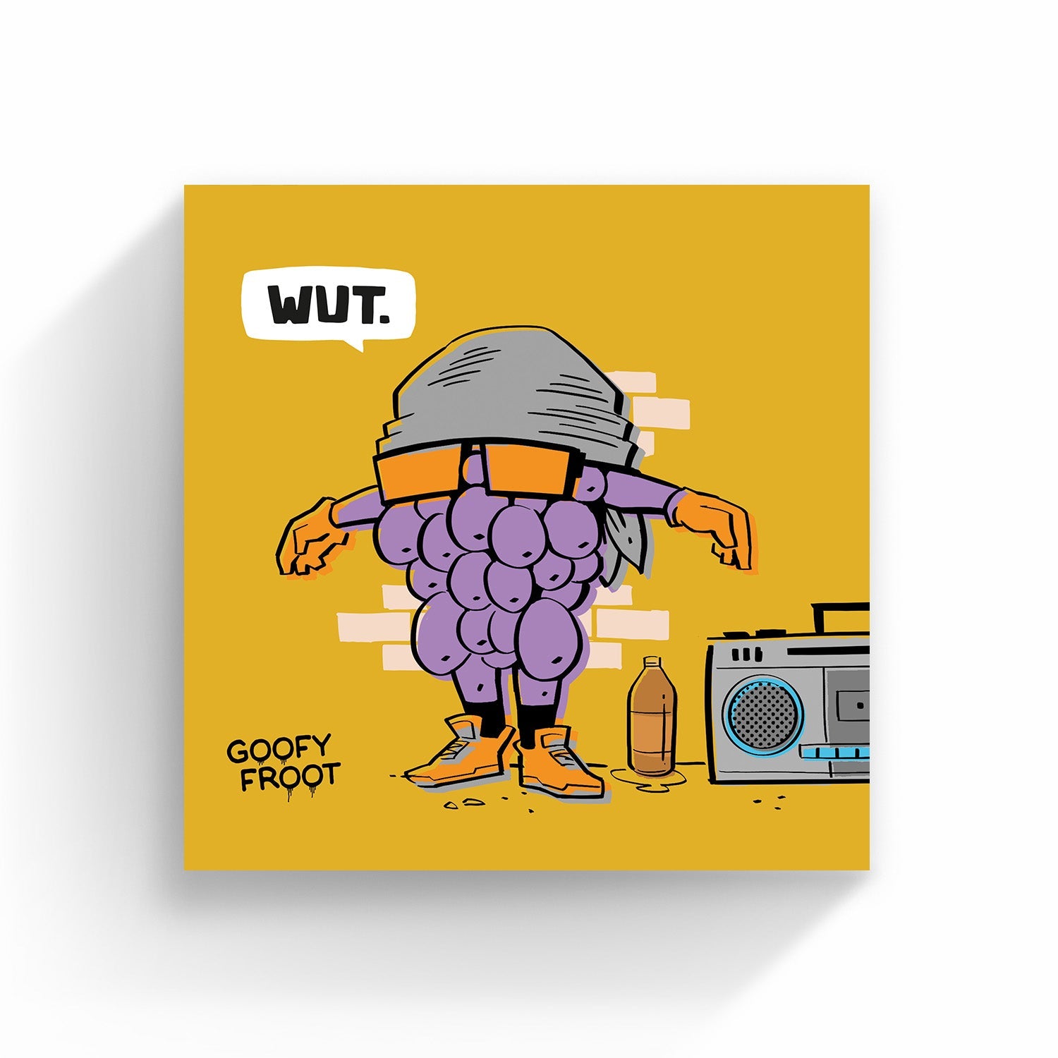 Wut Grape - Art Print - Goofy Froot